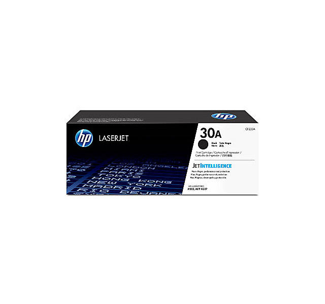 HP 30A Black Original LJ Toner Cartridge, CF230A OneCart