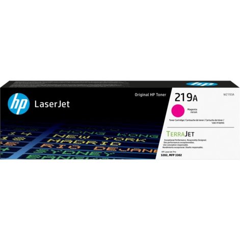 HP 219A, Magenta original toner. cartridgee, W2193A OneCart