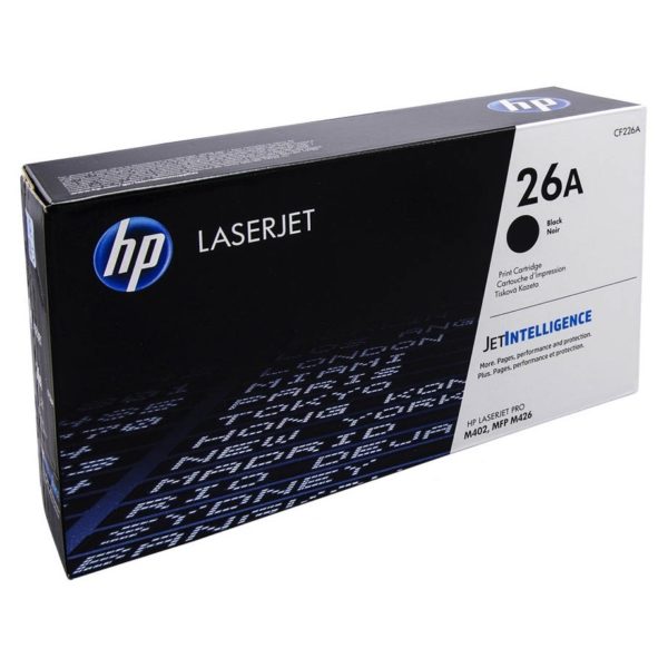 HP 26A Laserjet Toner Cartridge Black CF226A OneCart