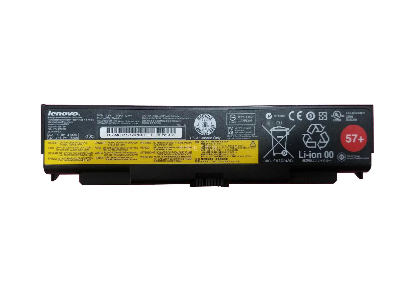 45N1145 Original Lenovo ThinkPad T440P, T540P, W540, L440, L540, 45N1145 Laptop Battery OneCart