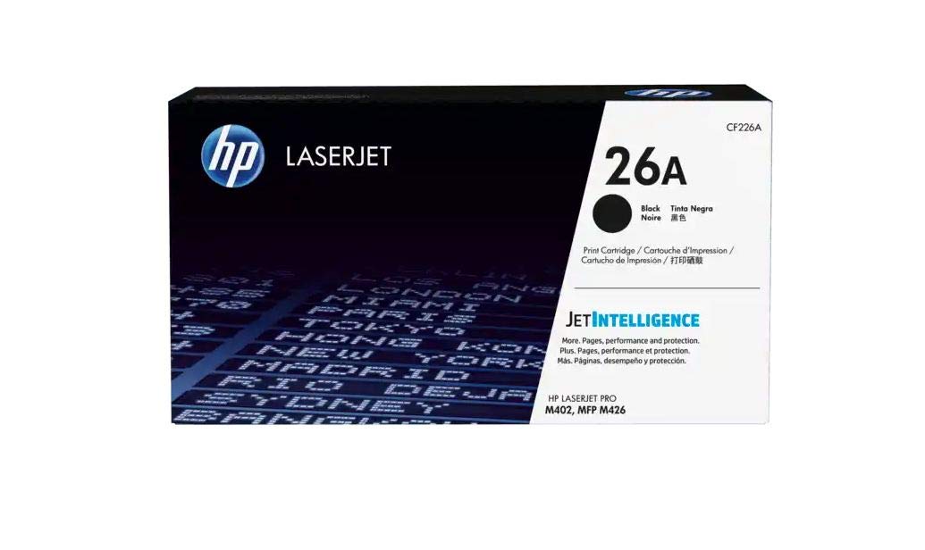HP 26A Laserjet Toner Cartridge Black CF226A OneCart