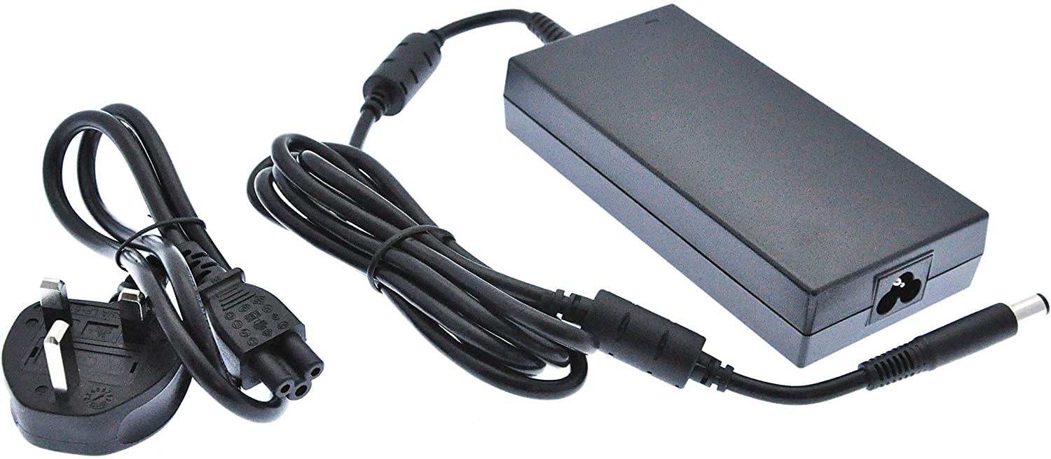 120W HP Laptop charger for HP EliteBook 2570p (H5M00EP), Envy 17-j005ea, Envy 15-1000, 18.5V/6.5A Laptop Adapter Laptop Charger JS Bazar