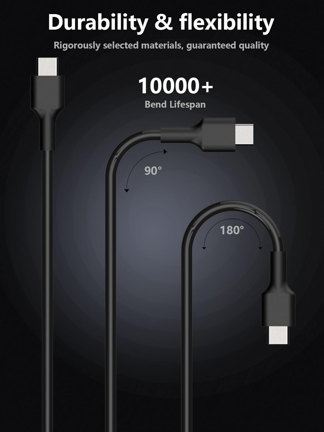 Universal Laptop Charger PD 100W 90W USB C Power Adapter, Type C Power Supply Cord for MacBook Lenovo Dell HP Gateway Asus Acer Samsung LG Sony Monitor TV and More Type C Devices C0077 JS Bazar