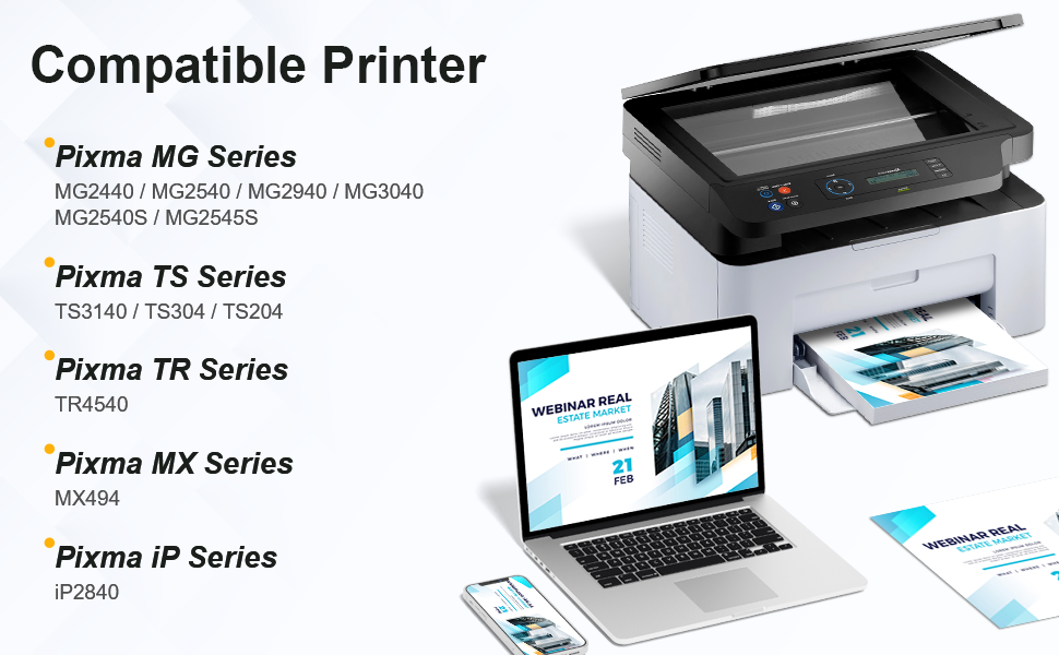 Canon PG-445 / CL-446 Ink Cartridge Combo Pack 5-Piece Set (Black, Cyan, Magenta, Yellow) for Canon PIXMA Series Printers | Genuine Canon Ink OneCart