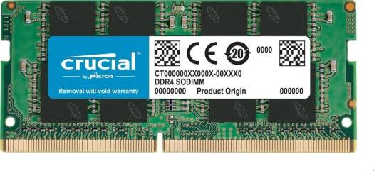 Crucial 16GB DDR4 SODIMM Memory Module, 3200MHz, 22-22-22 Timings, Unbuffered, 1.2V, CL22 | CB16GS3200 OneCart