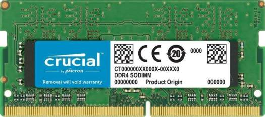 Crucial 8GB DDR4 2400MHz (PC4-19200) SODIMM Laptop & Mac Memory – Single Rank x8, 260-Pin, Reliable Performance Upgrade | CT8G4S24AM OneCart
