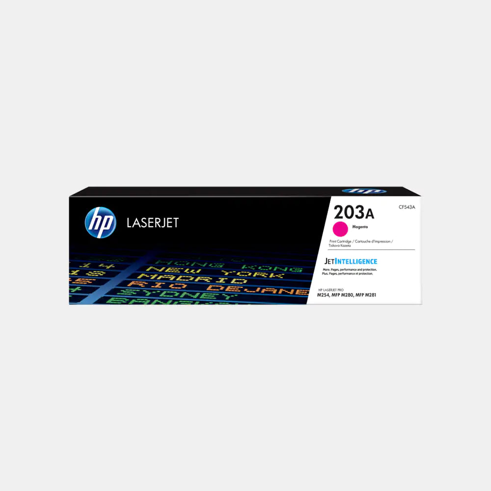 HP 203A Magenta Original Toner Cartridge, CF543A OneCart