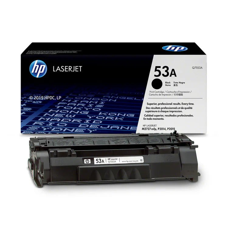 HP 53A Original Toner Cartridge for HP LaserJet MFP M2727nf, P2014, P2014n, P2015dn Printers - Black OneCart