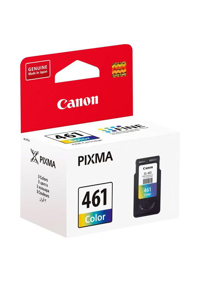 Canon CL-461 Color Ink Cartridge Genuine Standard Yield Tri-Color Inkjet Cartridge for Canon PIXMA Series Printers | CL-461 OneCart