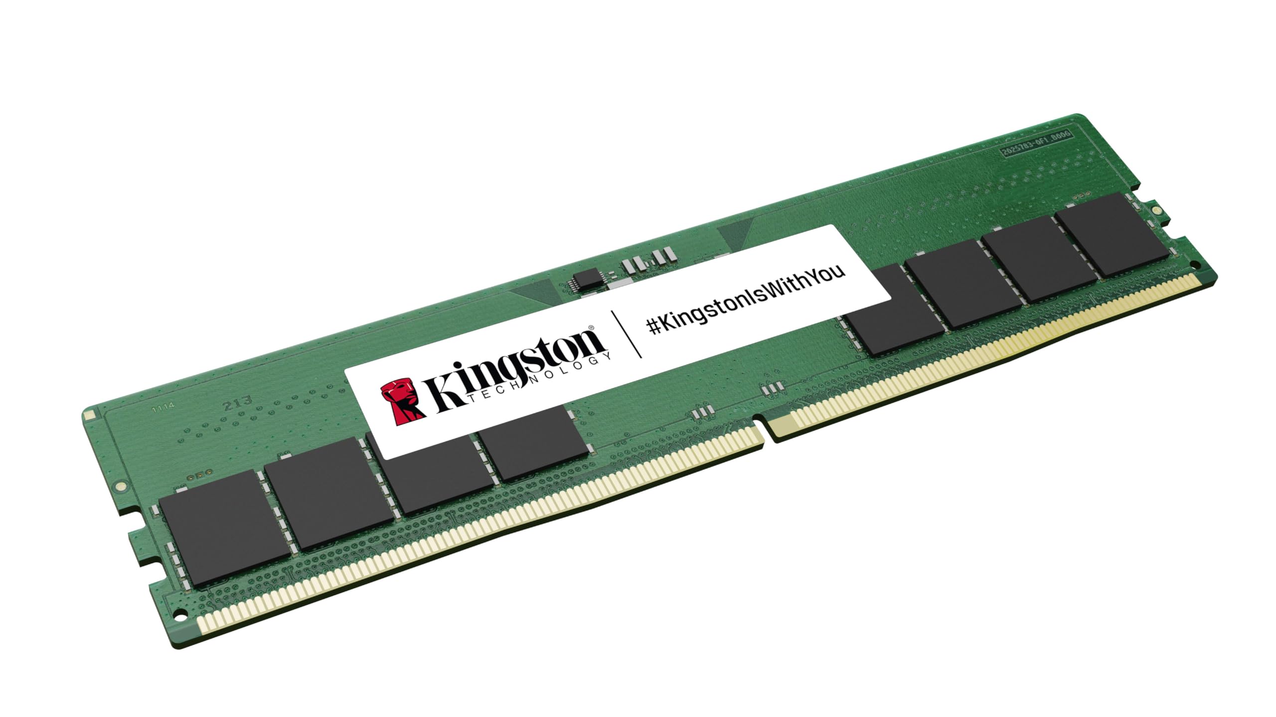 Kingston DDR5 ValueRAM 8GB Desktop DIMM Memory, 5600MT/s, CL46 CAS Latency, Non-ECC, 1.1V, 288-Pin | KVR56U46BS6-8 OneCart