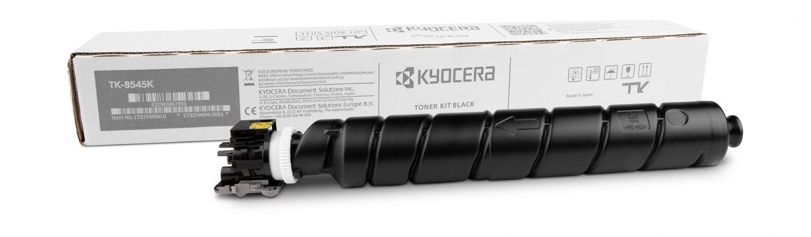 Kyocera TK-8545 Black Compatible Toner Cartridge for Kyocera Taskalfa 4054ci, 5054ci, 6054ci, 7054ci, 5550ci High Yield 30,000 Pages | TK-8545BK OneCart