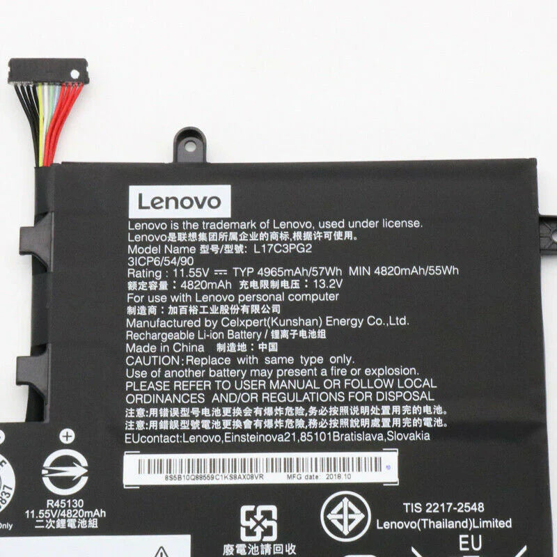 57Wh Original Lenovo Legion Y7000, Legion Y740, L17C3PG2 Laptop Battery OneCart