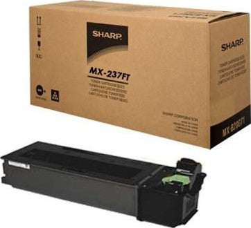 Sharp MX-237FT Black Toner Cartridge, High-Yield 23,000 Pages, Compatible with Sharp MX-2610, MX-3110, MX-3610 Series Printers OneCart