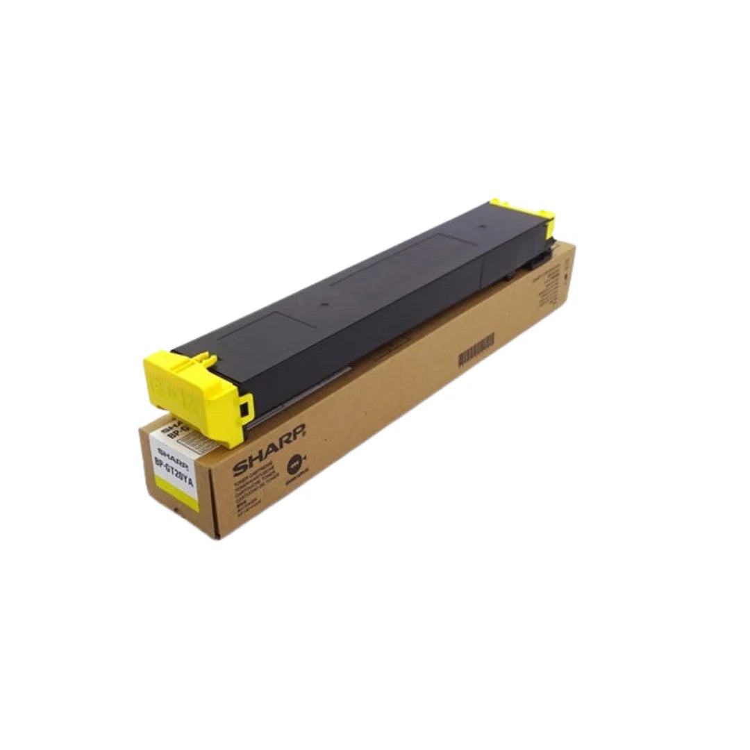Sharp BP-FT20 Yellow Toner Cartridge, 18,000 Pages Yield, For BP-20C25T, BP-20C20T | BP-FT20YA OneCart