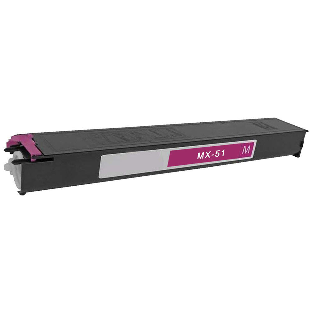 Sharp MX-51NTMA Magenta Toner Cartridge for MX-4110N, MX-4111N, MX-5110N, MX-5111N | MX-51NTMA OneCart