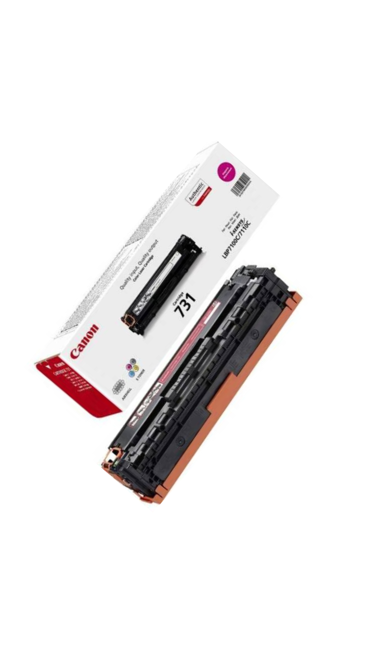 Canon 731 Magenta Toner Cartridge - Genuine 6270B002-731M for Vibrant Prints OneCart