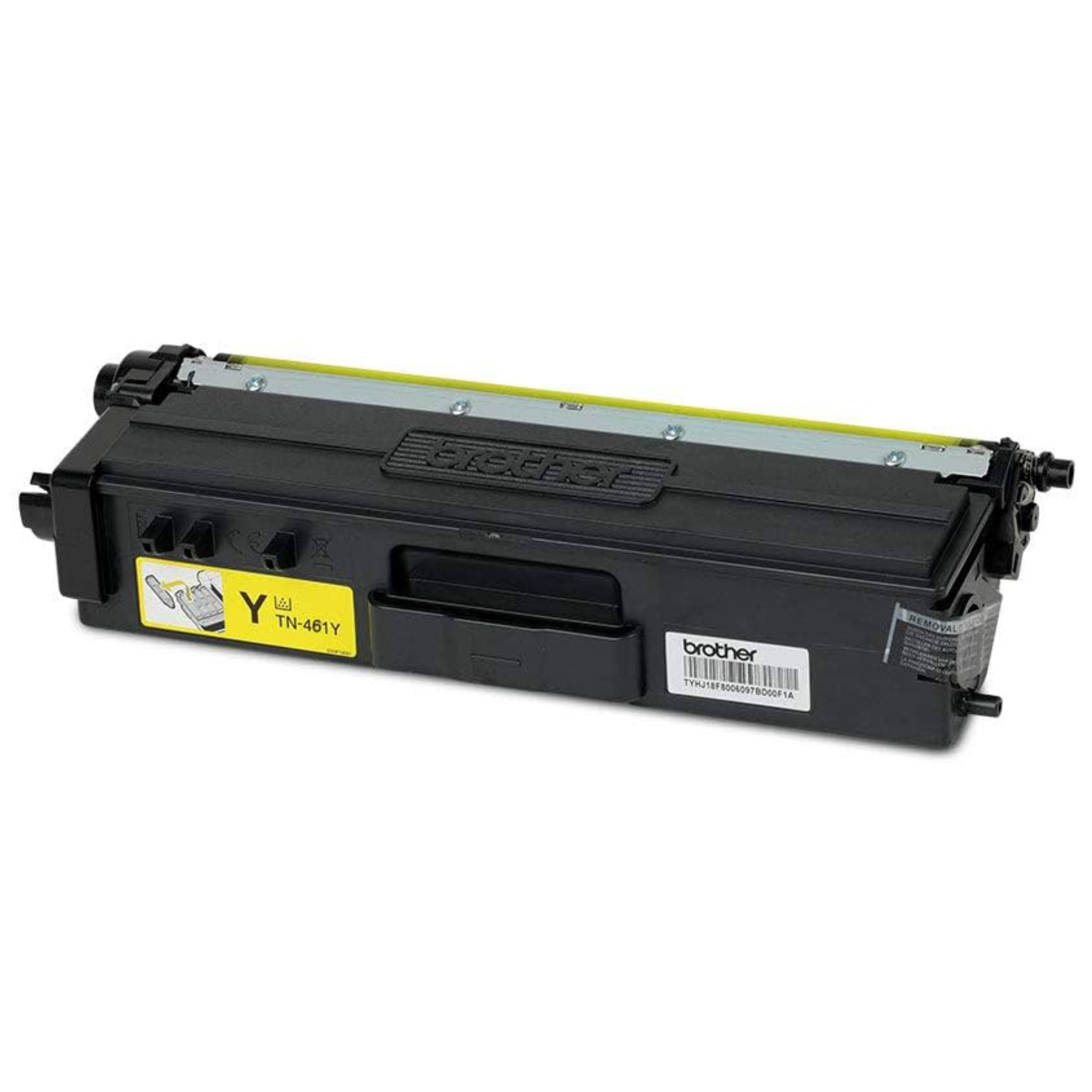 Brother Genuine TN-461Y Standard Yield Yellow Toner Cartridge For Brother HL-L8360CDW, MFC-L8900CDW, DCP-L8410CDW Printers, Up to 1,800 Pages | TN-461Y OneCart