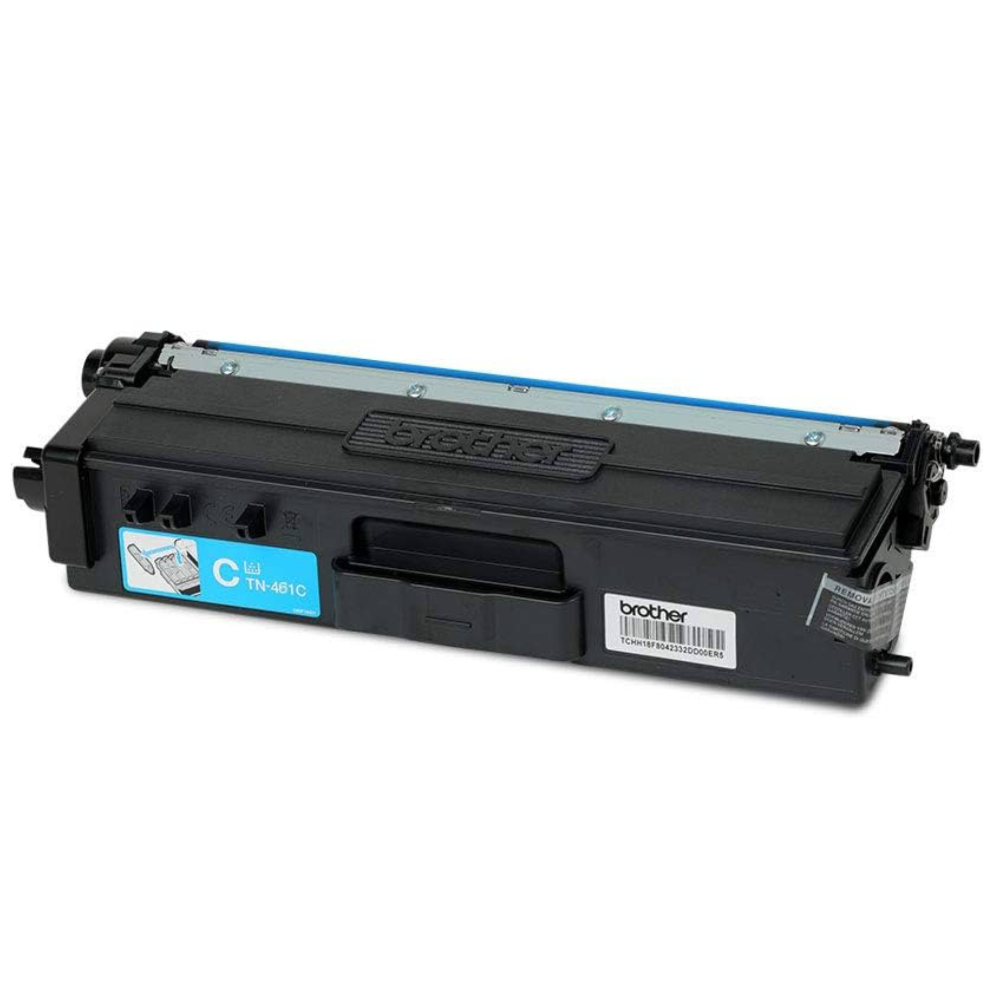 Brother Genuine TN-461C Standard Yield Cyan Toner Cartridge for Brother HL-L8260CDW, HL-L8360CDW, MFC-L8610CDW, MFC-L8900CDW, DCP-L8410CDW Printers, Up to 1,800 Pages | TN-461C OneCart