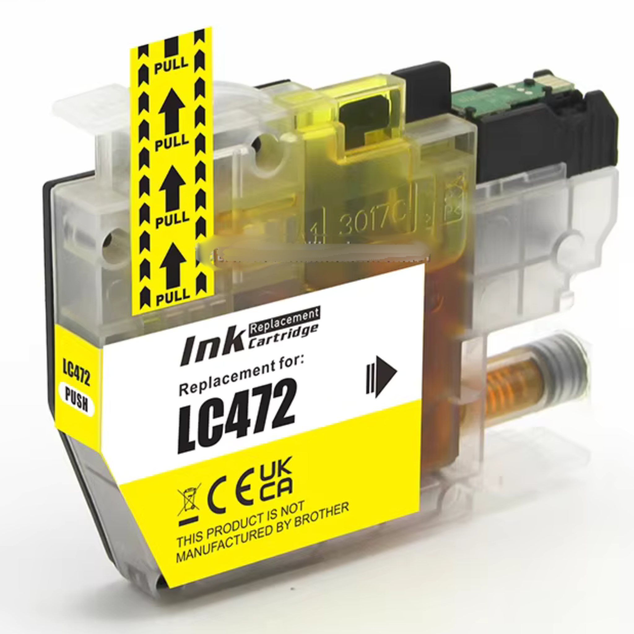 Brother Genuine LC472Y Yellow Ink Cartridge Standard Yield 550 Pages, Compatible with Brother MFC-J2340DW, MFC-J3540DW, MFC-J3940DW Printers | LC472Y OneCart