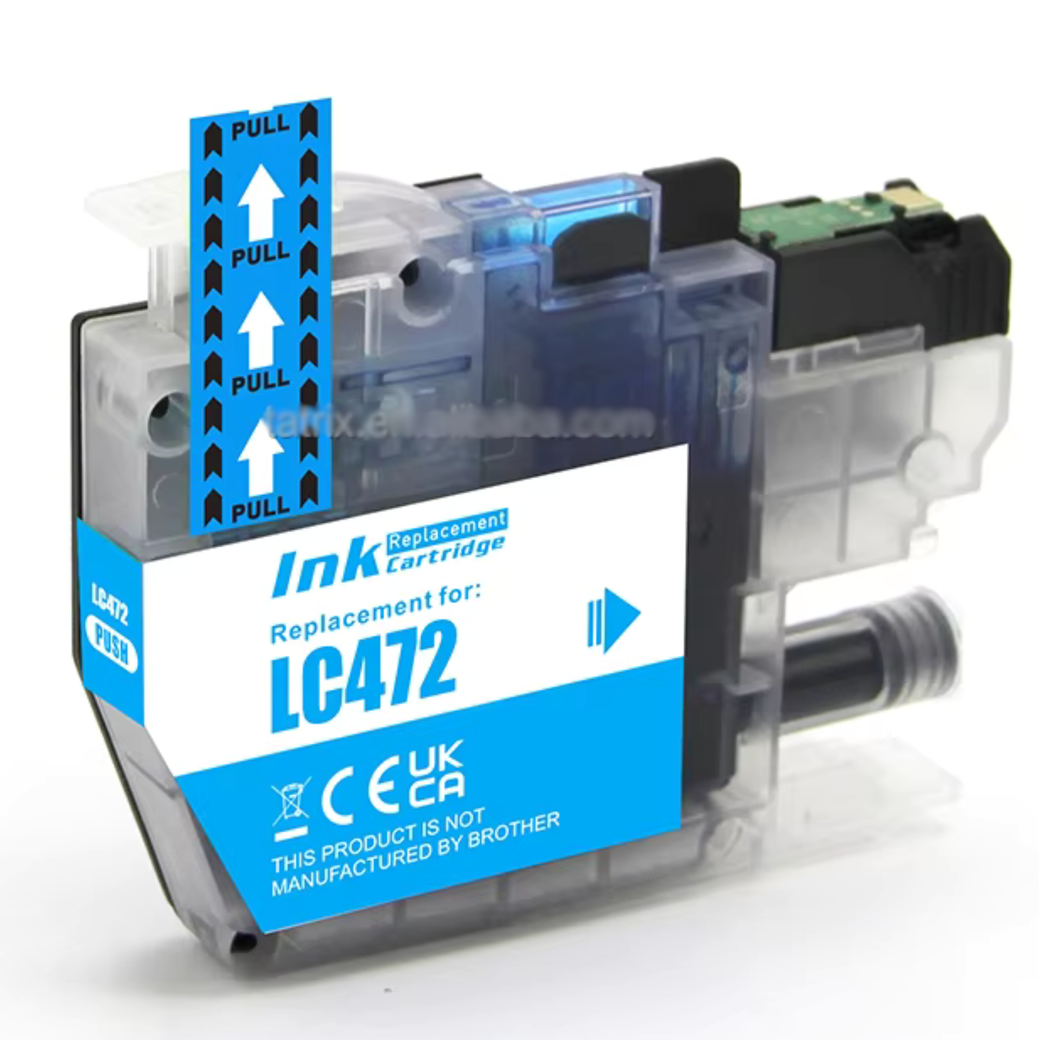 Brother Genuine LC472C Cyan Ink Cartridge Standard Yield 550 Pages, Compatible with Brother MFC-J2340DW, MFC-J3540DW, MFC-J3940DW Printers | LC472C OneCart