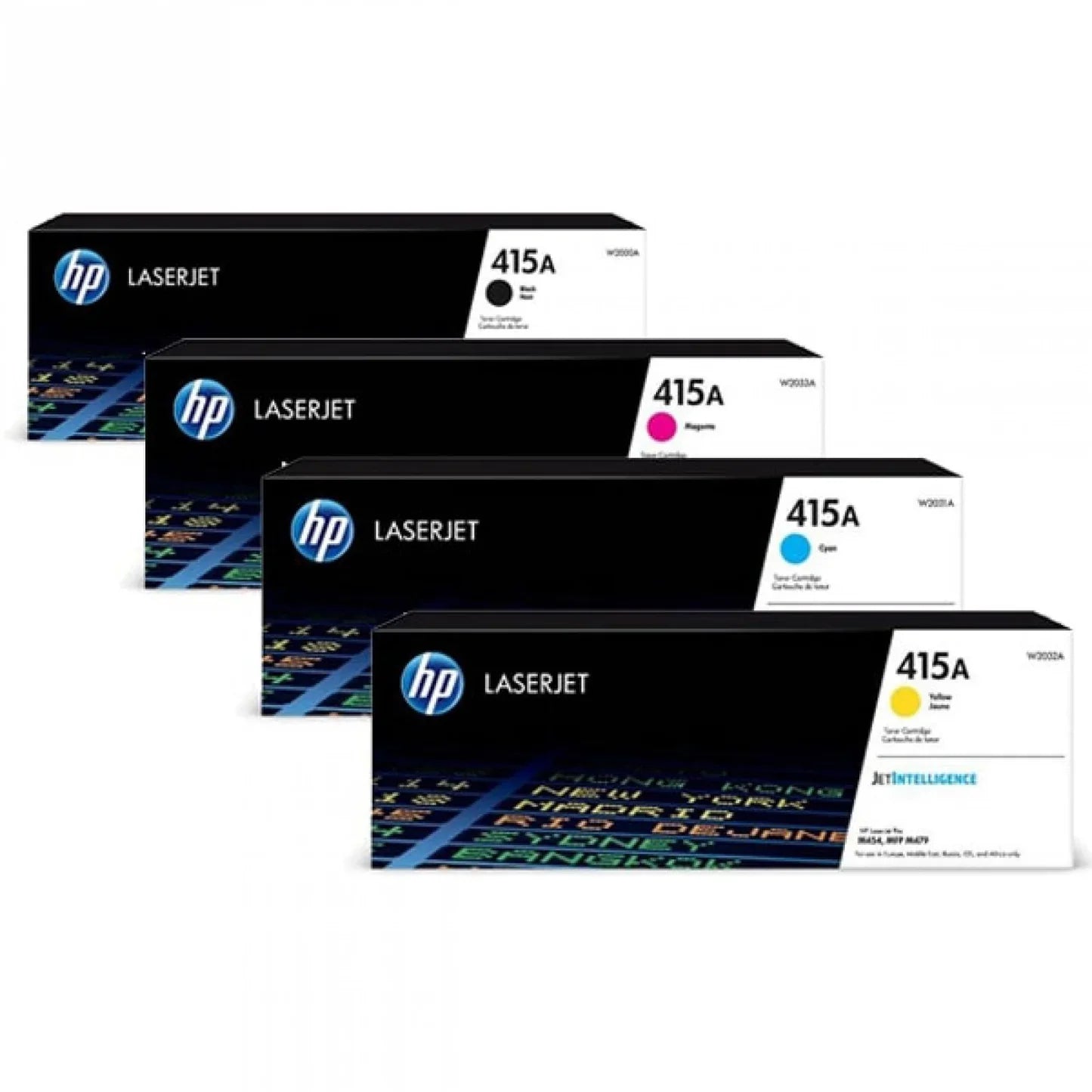 HP 415A Toner Cartridges set for HP Color LaserJet Pro M454 MFP M479 OneCart