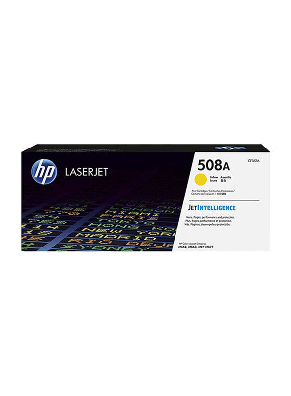 HP 508A Yellow Original LaserJet Toner Cartridge (CF363A) OneCart