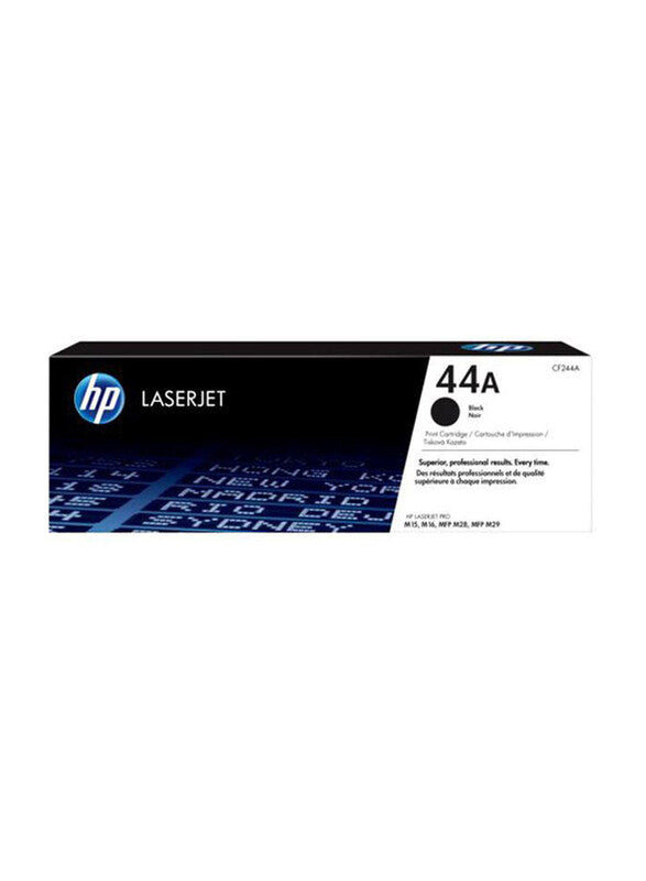HP 44A Black Original Laserjet Toner Cartridge CF244A OneCart