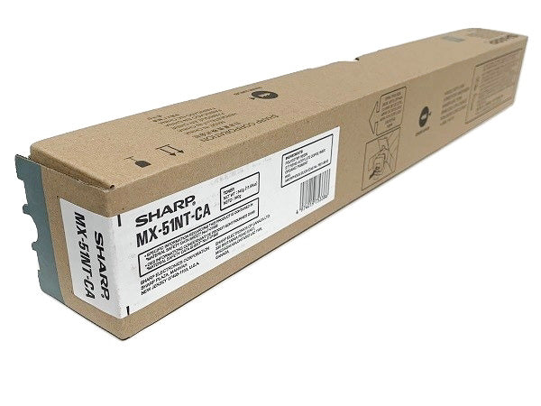 Sharp MX-51NTCA Cyan Toner Cartridge for MX-4110N, MX-4111N, MX-5110N, MX-5111N | MX-51NTCA OneCart