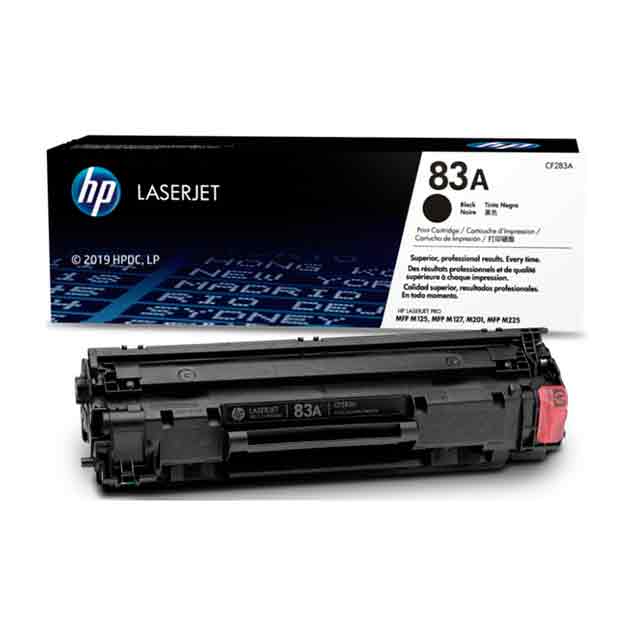 HP 83A Toner Cartridge CF283A for M125 and M127 OneCart