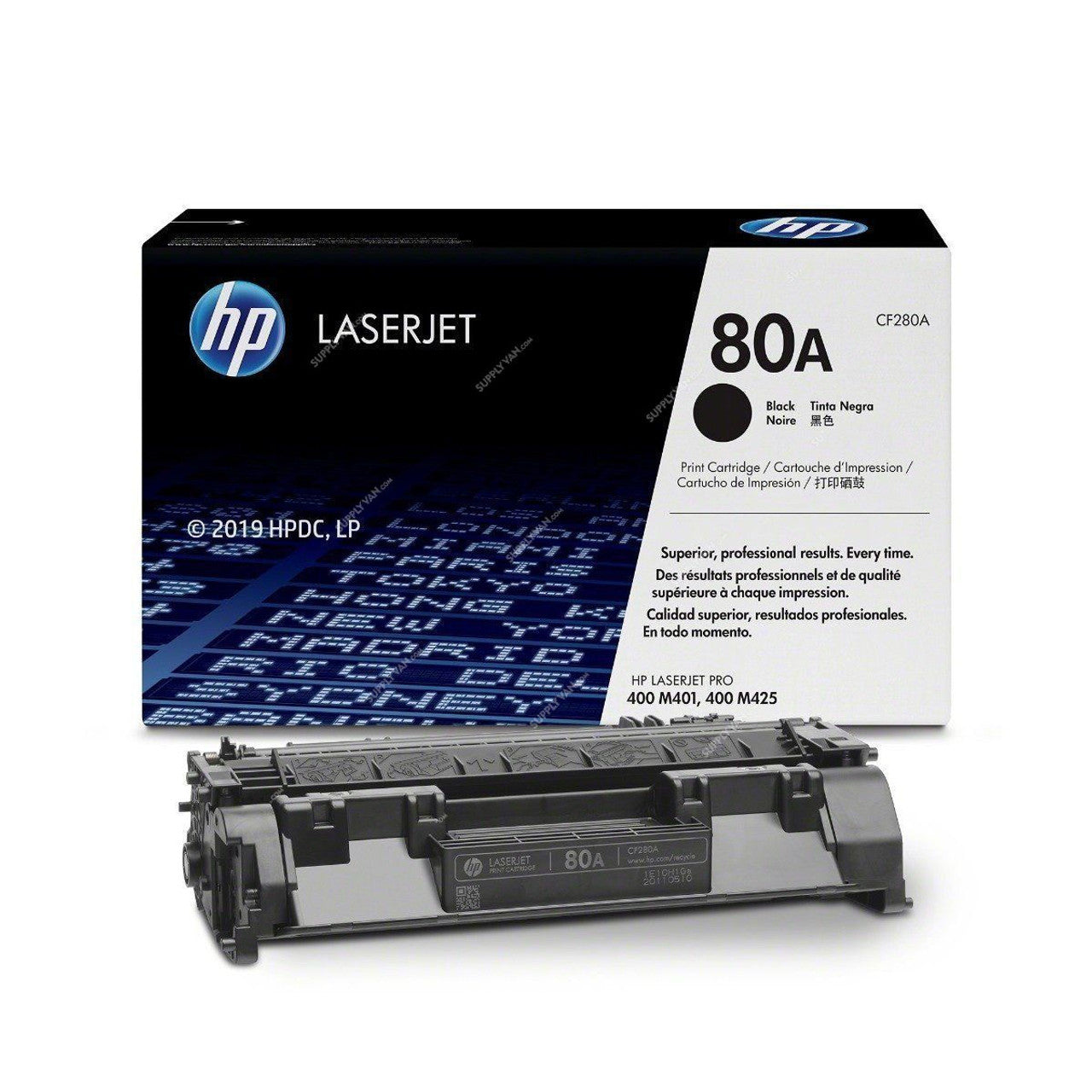 HP 80A Toner Cartridge CF280A for HP Laserjet PRo 400 M401 and MFP 425 OneCart