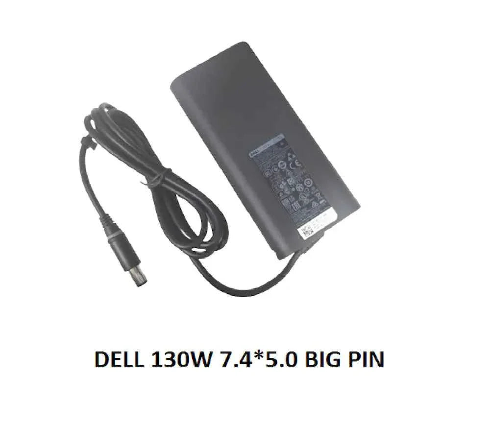 130W Original Dell Laptop charger for Dell XPS Dell DA130PM130 / HA130PM130 pin size 4.5mm 3.0mm Laptop Charger JS Bazar