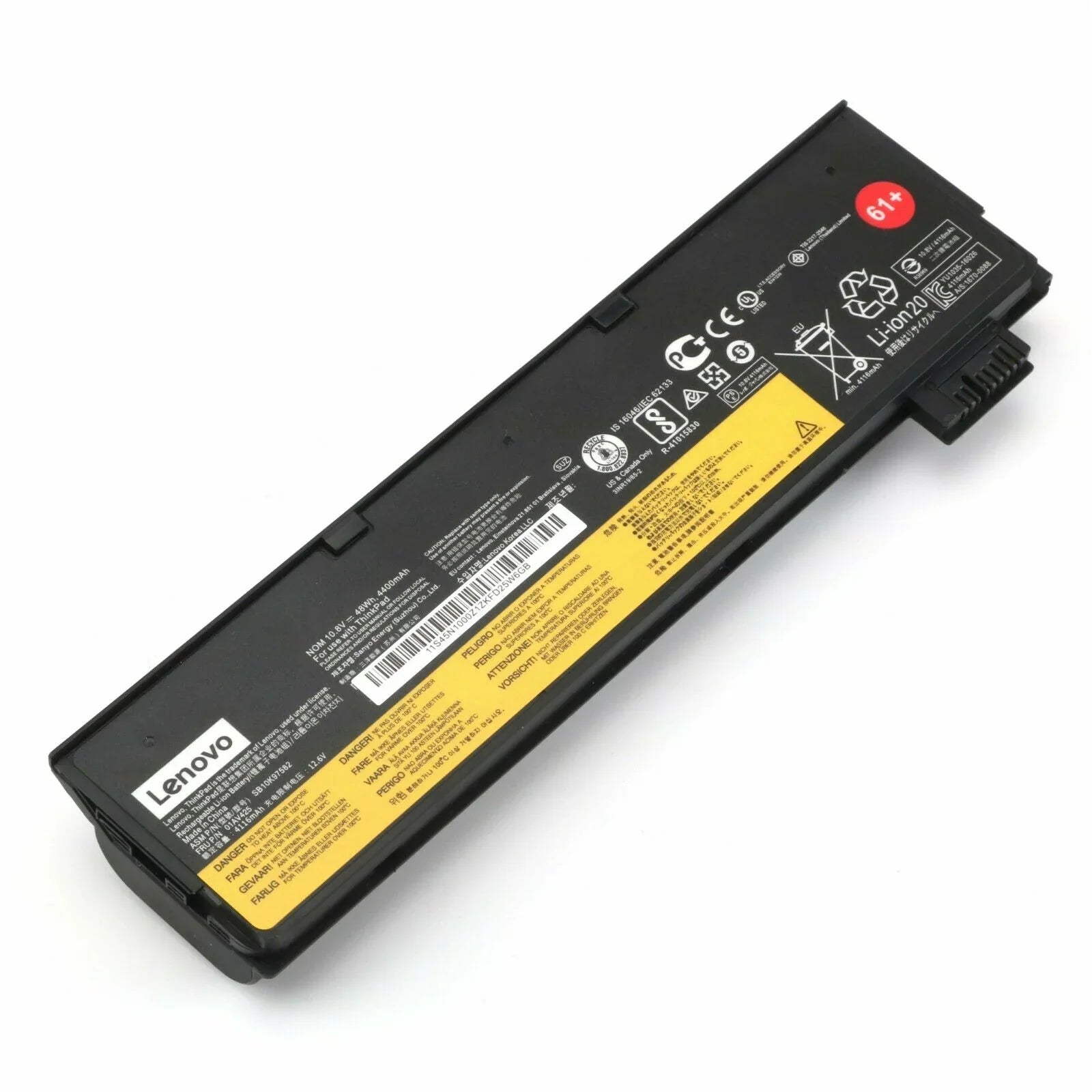 Original 01AV424 Lenovo ThinkPad T470 T480 T570 T580 01AV425, 01AV428, 01AV492, SB10K97585 61+ Laptop Battery OneCart