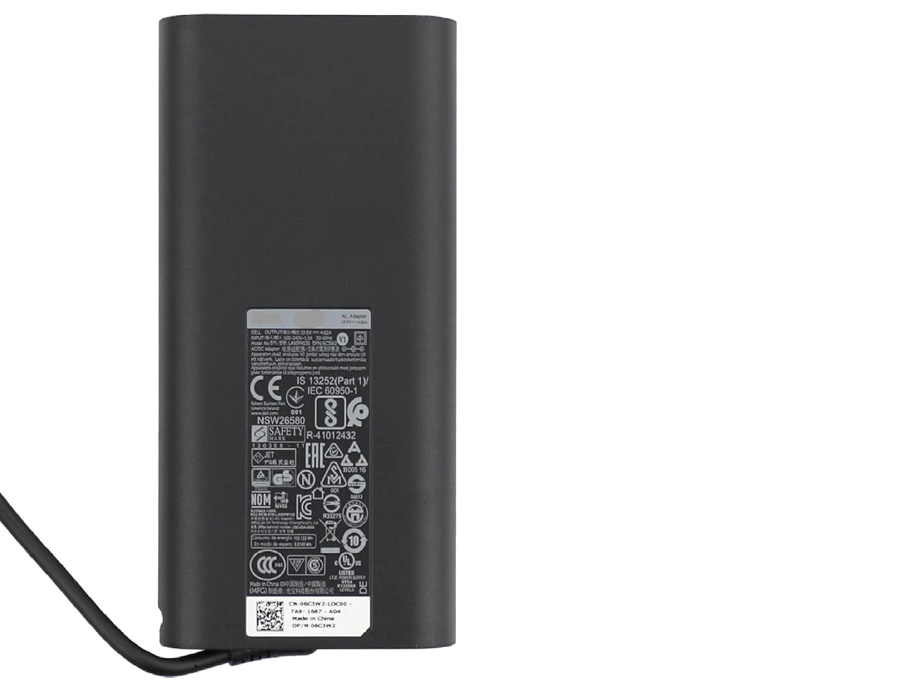 90W Dell Laptop charger for Dell Latitude 7480 7490 5490 7280 7390 E5430 E6230 E6330 6430U Laptop Adapter Laptop Charger JS Bazar