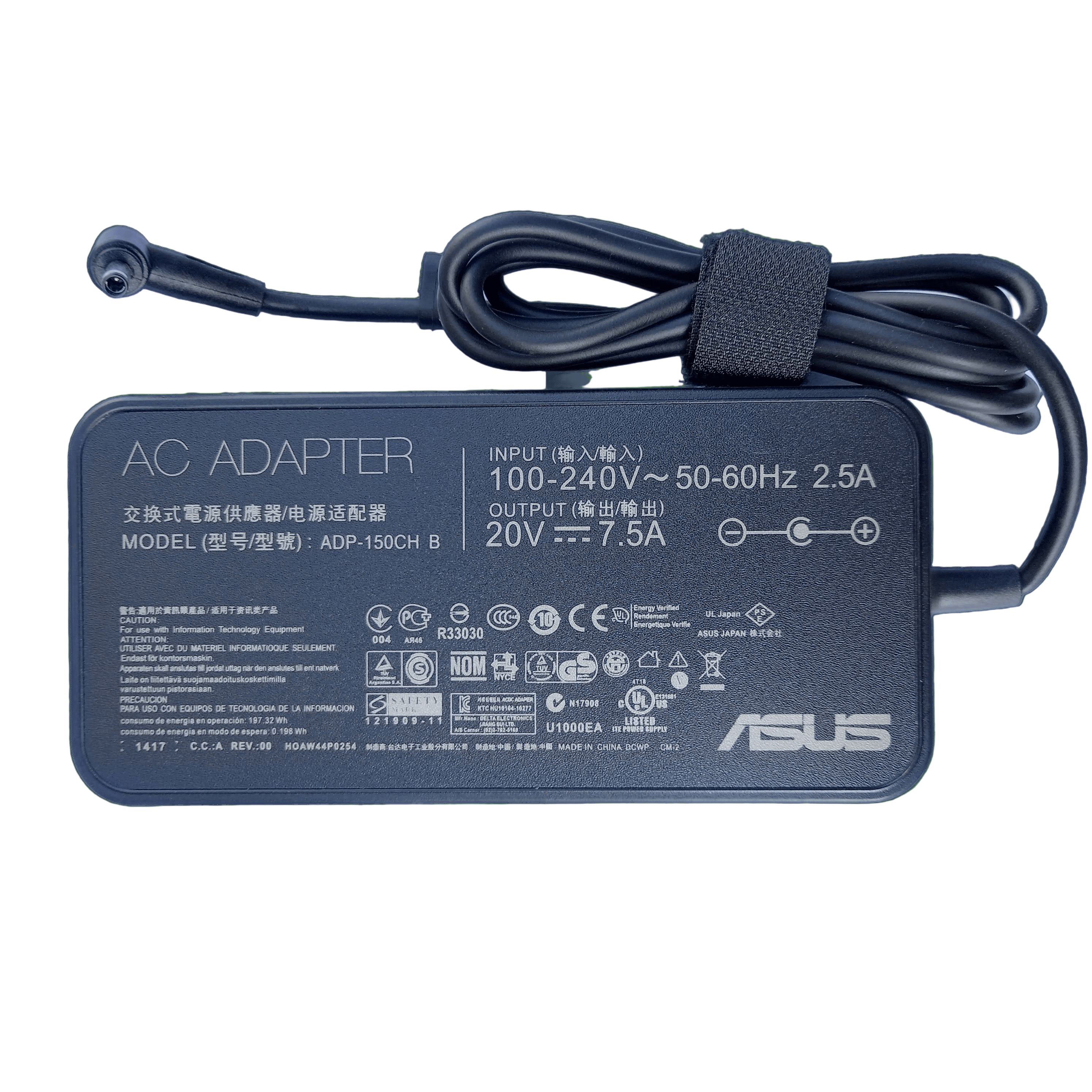 150W Original Asus Laptop Charger for Asus TUF Gaming A15 FA506IU-AL048, G531G, A18-150P1A TUF Gaming A17 FA706IH-AU054T JS Bazar