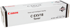 Canon C-EXV 18 Black Toner Cartridge (0386B002) | 8,400 Page Yield | Genuine Canon Toner OneCart