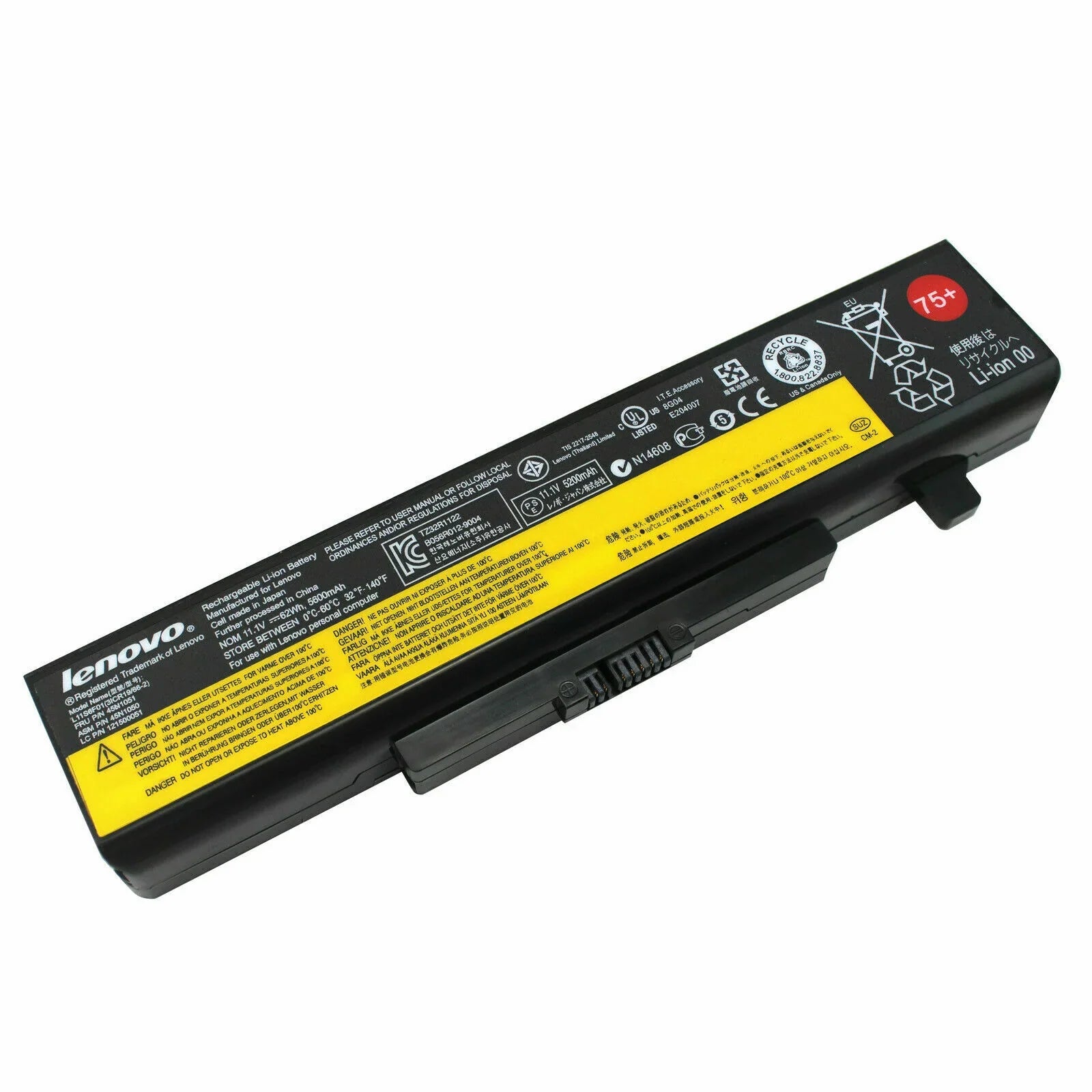 Original L1N6Y01 L11C6Y01 L11L6Y01 L11S6Y01 L11L6Y01 Laptop Battery For Lenovo IdeaPad G480 G580 G585 G780 Z380 Z580 Y480 Y580 11.1V 62Wh OneCart