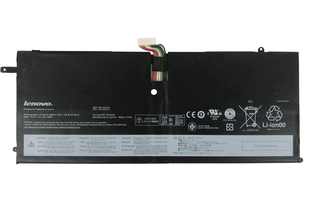 Original Lenovo ThinkPad New X1 Carbon, 45N1070, 45N1071 Laptop Battery OneCart