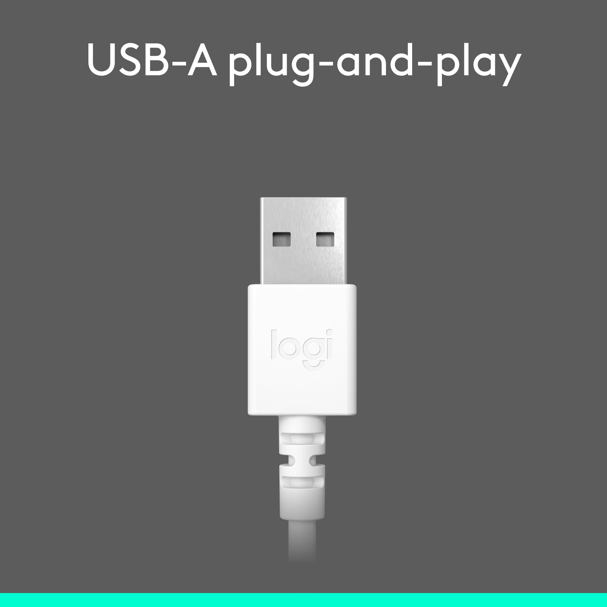 Logitech H390 Gaming Headphones, Wired USB Headset with Microphone for PC, Noise Cancelling Mic for Video Meetings, Music, and Gaming – Off White OneCart