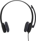 Logitech H151 Wired Stereo Headset with Noise-Reducing Microphone, Adjustable Design, USB & 3.5mm Compatible, PC/Mac/Laptop | 981-000587 OneCart