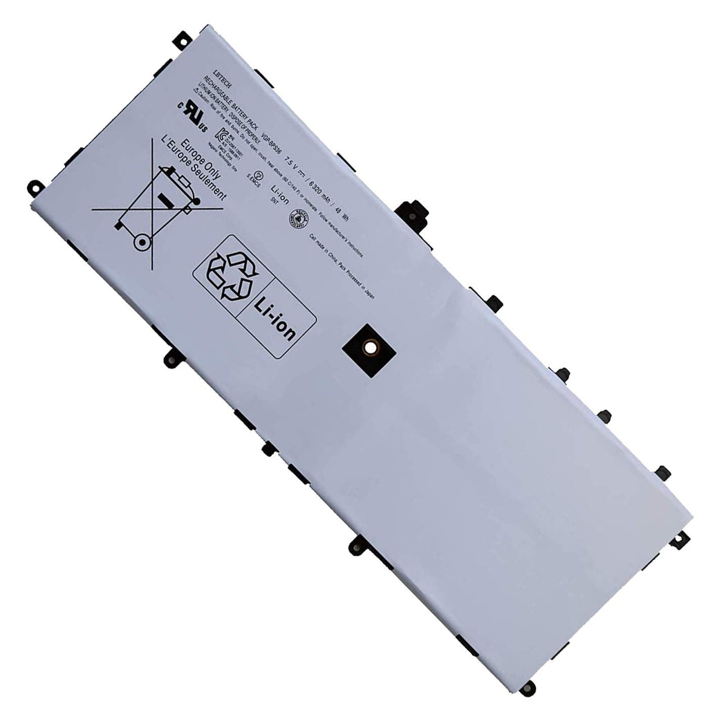 Genuine VGP-BPS36 Compatible with Sony Vaio Duo 13 Convertible Touch 13.3" Laptop Battery 48Wh 6320mAh 7.5V SVD13211CG SVD1321BPXB Series OneCart