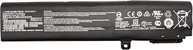 BTY-M6H MSI LAPTOP BATTERY Compatible with (10.86V 51Wh) PE60 PE70 GE62 GE62VR GP62 GP72 GL72 2QC 2QD 2QE GL62M MS-1792 MS-16J2 Series OneCart