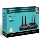 TP-Link AX3000 WiFi 6 Router (Archer AX55 Pro) - Multi Gigabit, 2.5 Gbps Port, Dual Band, VPN, OFDMA, MU-MIMO, USB Port, WPA3, Alexa, black
