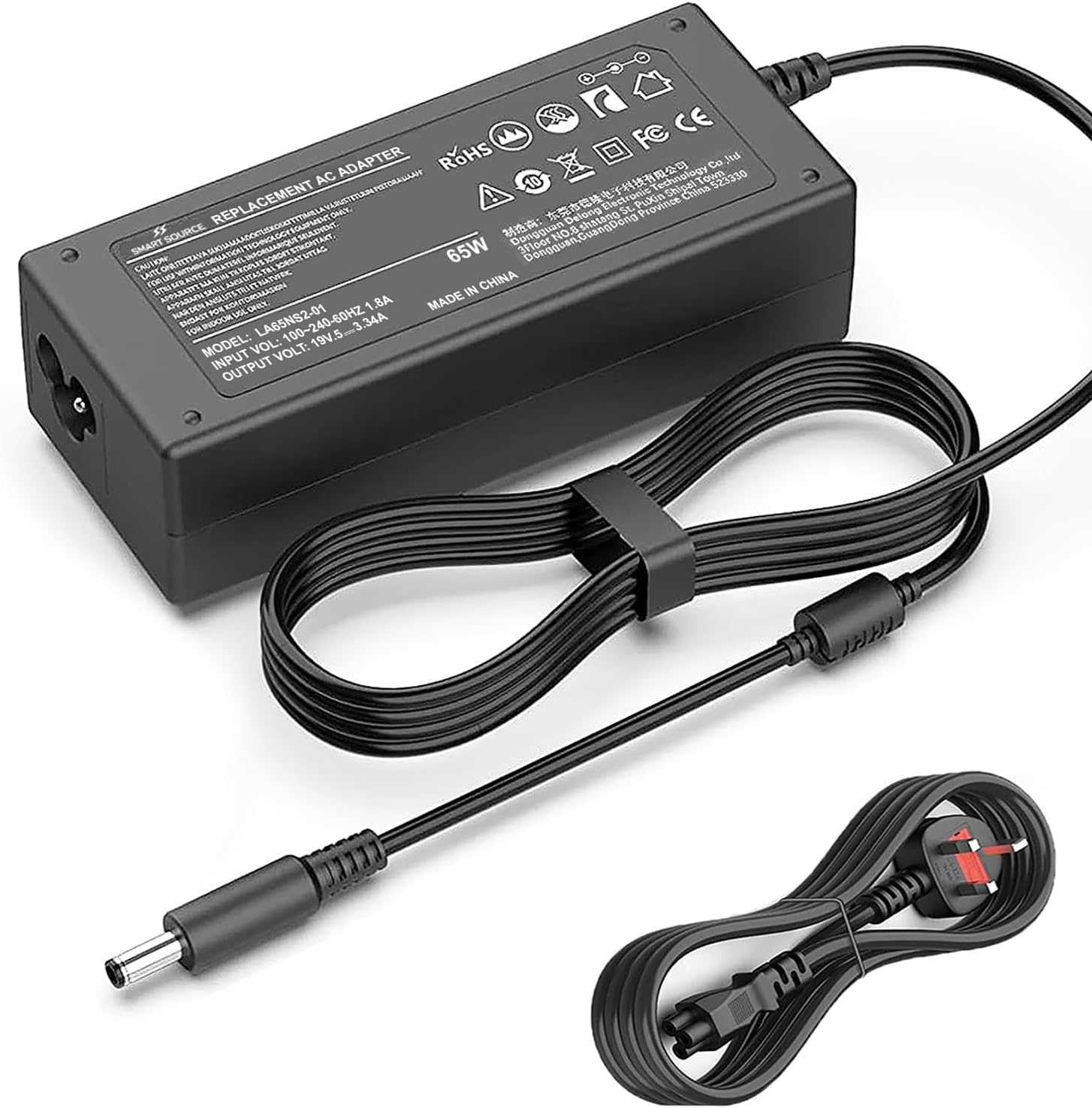45W Dell Laptop charger for Dell Inspiron Latitude XPS Vostro Laptop AC Replacement Adapter CDF57 0CDF57 19.5V 2.31A Laptop Charger JS Bazar