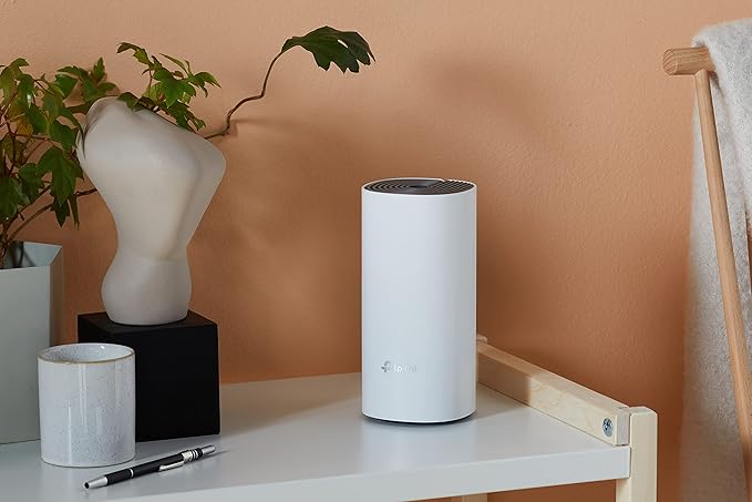 TP-Link Deco E4 AC1200 Mesh Wi-Fi System Dual-Band, 300 Mbps + 867 Mbps, MU-MIMO, Seamless Coverage, Single Pack, White | Deco E4 (1-Pack) OneCart