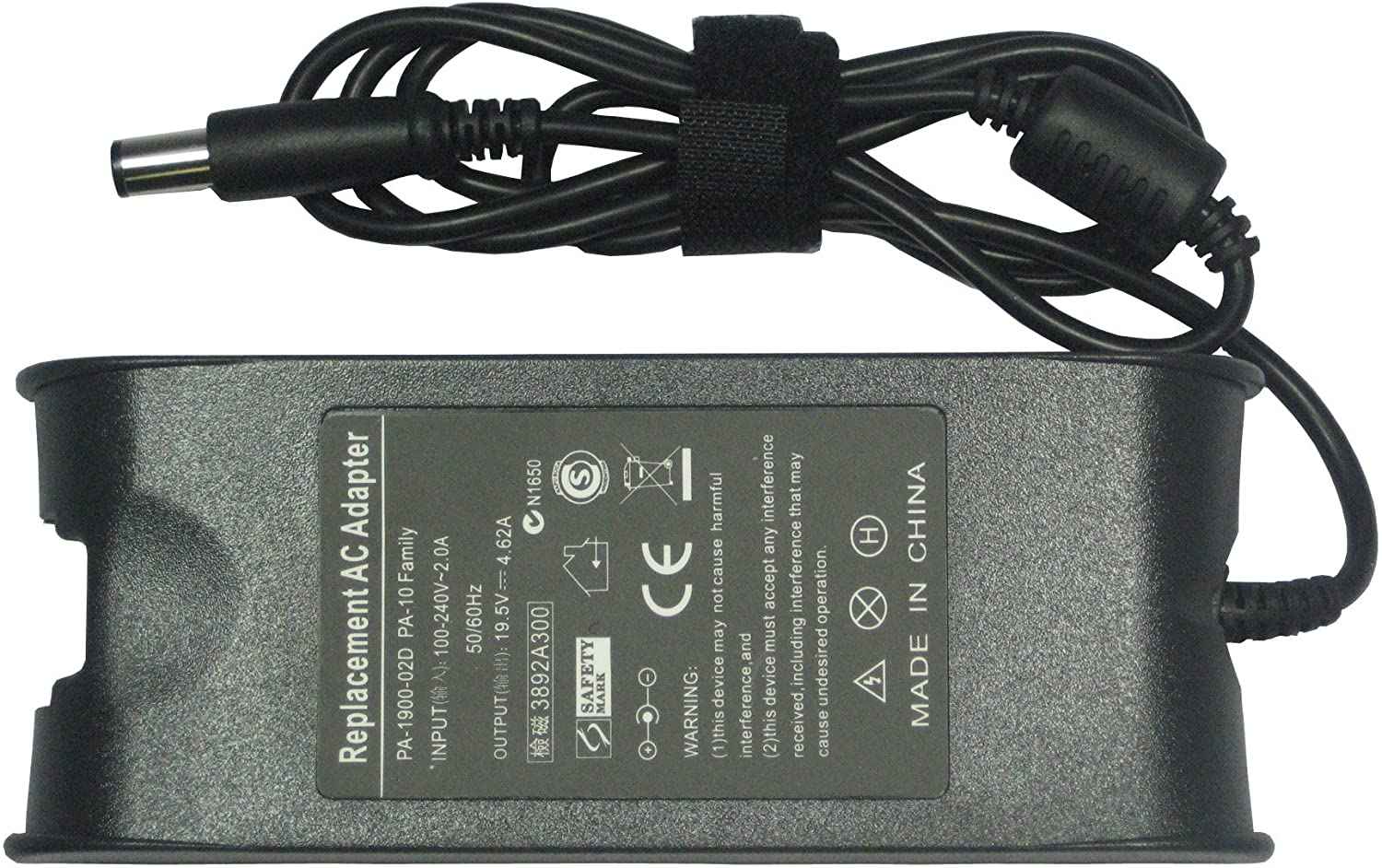 90W Dell charger for Dell Latitude D810 D820 X300 X300 D400 Pa-10 19.5v 4.62a Laptop Charger JS Bazar