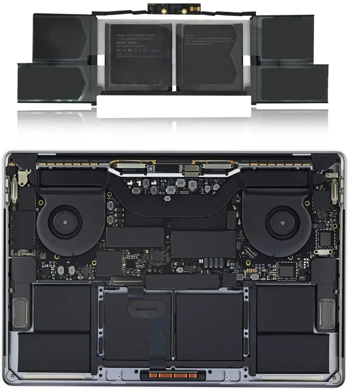 A1953 Battery for Mid 2018 & 2019 MacBook Pro 15-inch (A1990, EMC3215, EMC3359) OneCart
