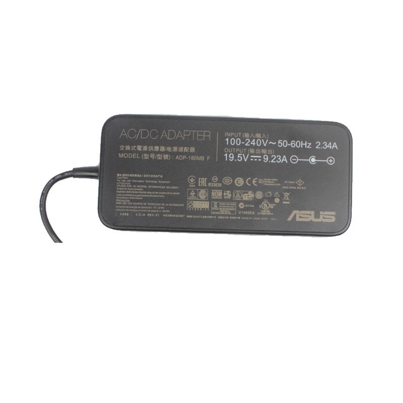 Asus 19.5V 9.23A (6.0*3.7mm) A17-180P1A, ADP-180MB F AC Original Asus Charger For Laptop JS Bazar