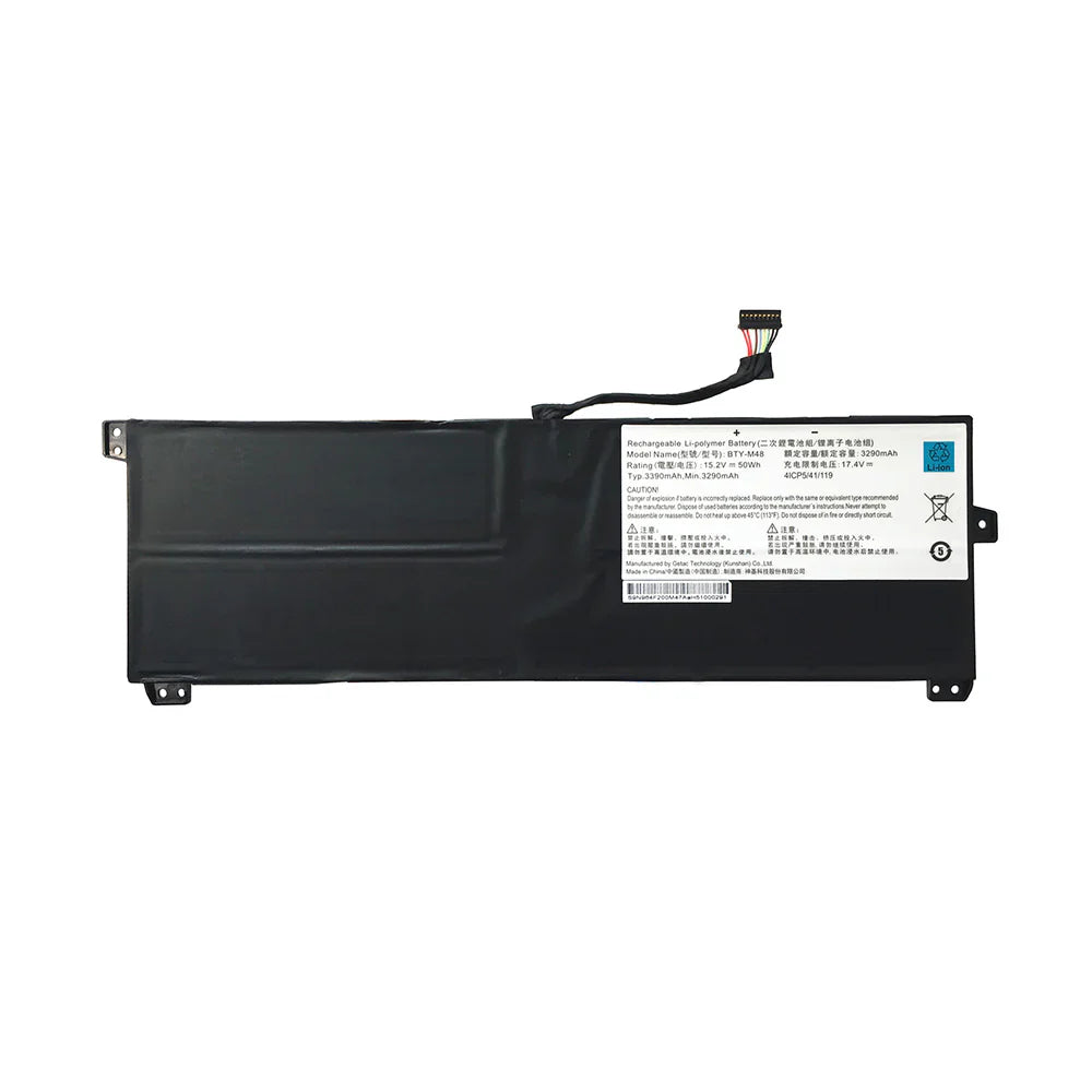 BTY-M48 MSI PS42 Modern 8RA-074IN, PS42 8M, Mechrevo 4ICP5/41/119, Modern 14 A10M615 Laptop Battery OneCart