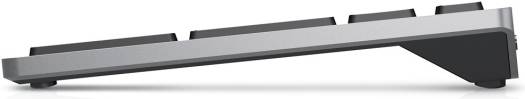 Dell Premier Multi-Device Wireless Keyboard and Mouse Combo – 2.4GHz Wireless & Bluetooth 5.0, Multi-Host Connectivity, USB Receiver, English-Arabic Layout, Ergonomic Full-Size Keyboard with Programmable Keys, Silent Mouse, Titan Gray | KM7321W OneCart