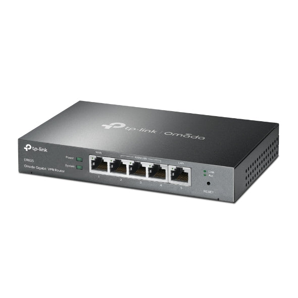 TP-Link ER605 Omada Gigabit VPN Router Centralized Management, 3 WAN Ports, Advanced VPN, SDN Integration | TL-R605 OneCart